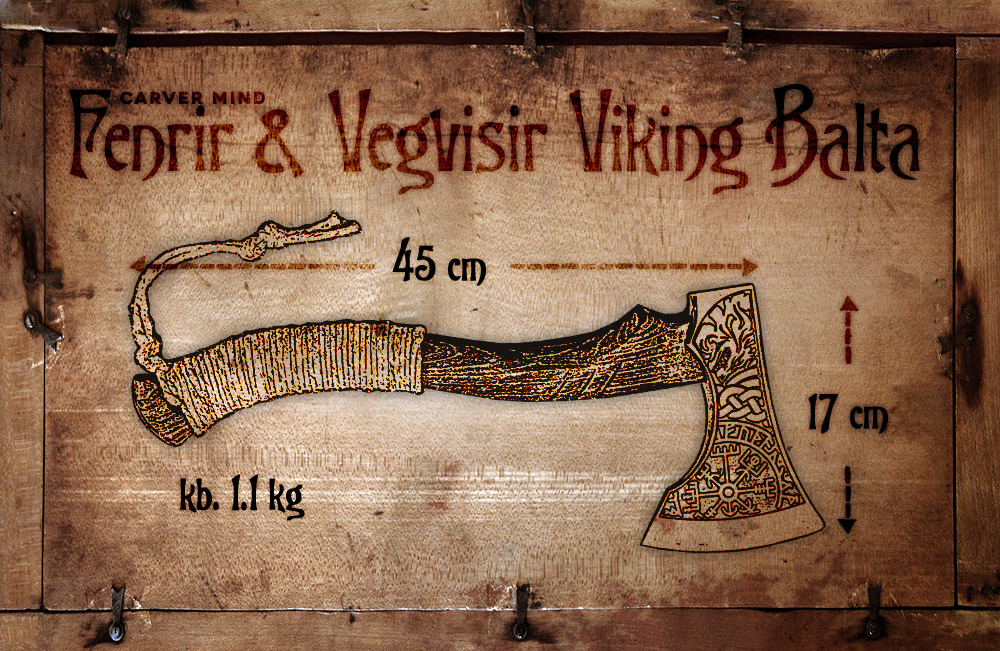 viking fejsze méretek